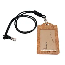 Boshiho Fashion Airport Cork Luggage Tag Holder