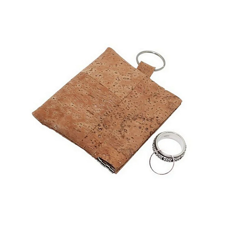 Boshiho Small PU cork coin purse
