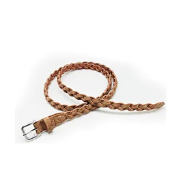 Boshiho new cork fabric braided belt