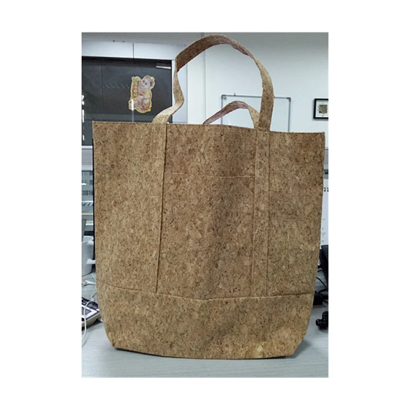 Boshiho hot selling customized cork tote bag vegan cork bag blank tote bag