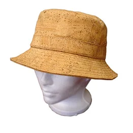 fashion accessories for women bucket hat in first quality cork