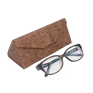 Boshiho vegan products carrying cork fashion case eyewear
