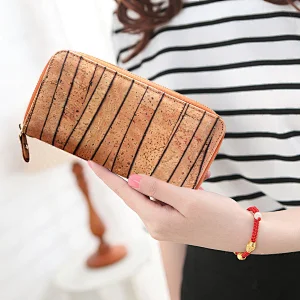 Boshiho vegan wood wallet Cork Wallet