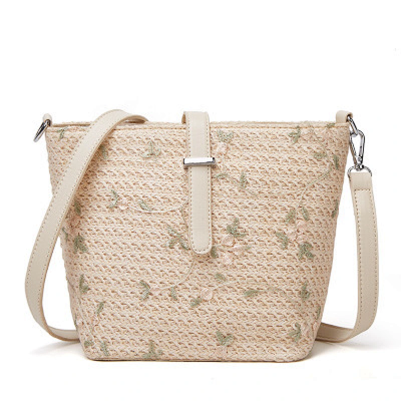 Boshiho Rattan Basket Straw Beach Bag Jute Bag for Women Eco-friendly and natural material Lady shoulder bag
