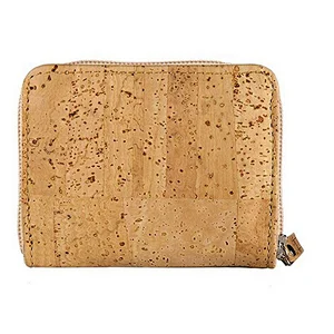 Best Christmas Gift Women Multifunction Wallet for Cards and Coins, Eco-friendly Cork Women Wallet