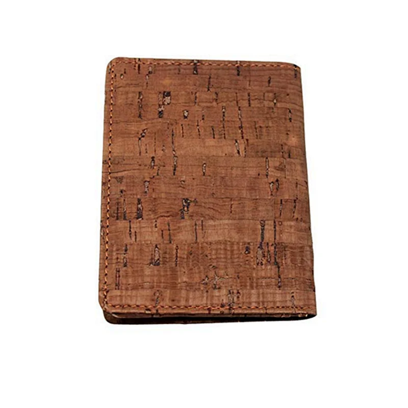 New Hot Sale Fashion Eco-friendly Material Vegan Cork Wallet with Logo