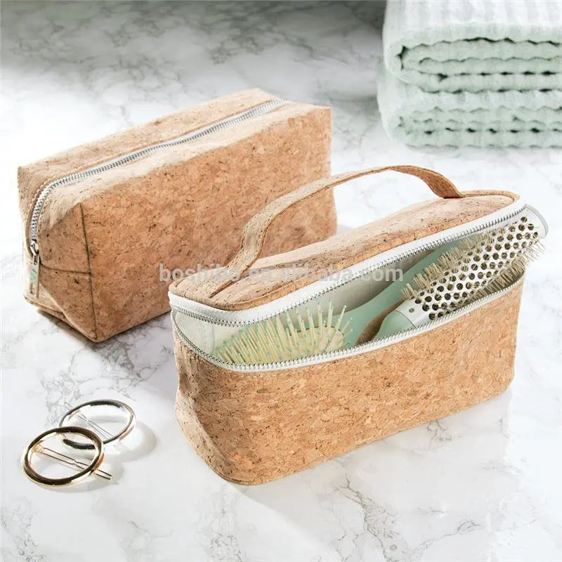 2020 Eco friendly New Hot cork make up bag