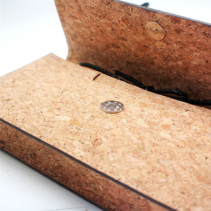 BOSHIHO cork bag portugal tote natural cork fabric leather handbags bags fashion shoulder bag