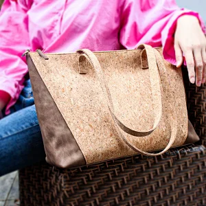 Boshiho portugal cork fabric leather luxury crossbody vintage shoulder handbags bags women travel bag laptop tote ladies purses