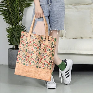 Boshiho New Unique Design Cork bag Cork Tote eco friendly shopping bag