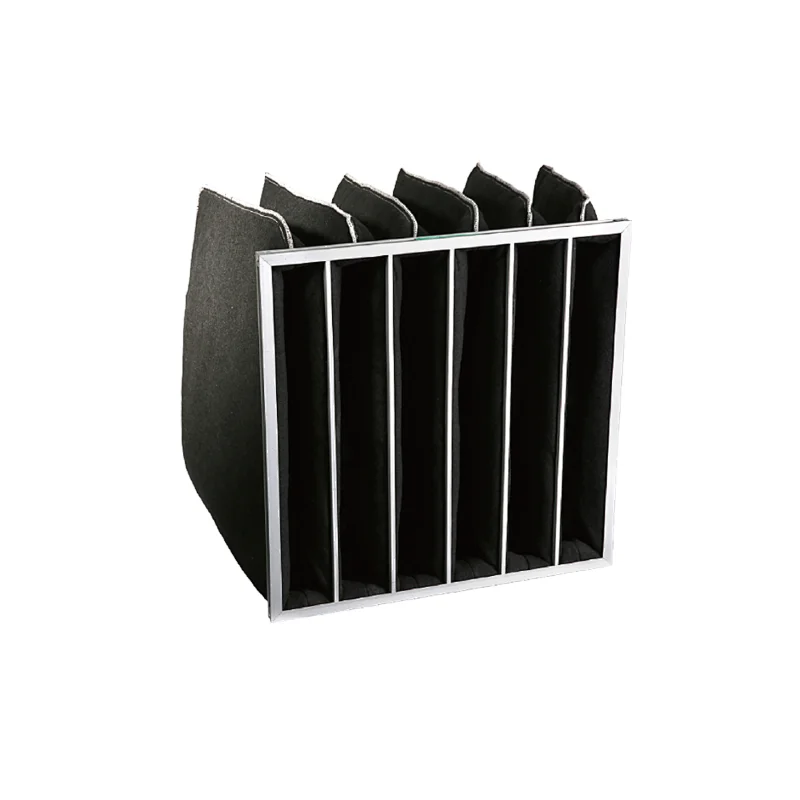 Activated carbon bag filter