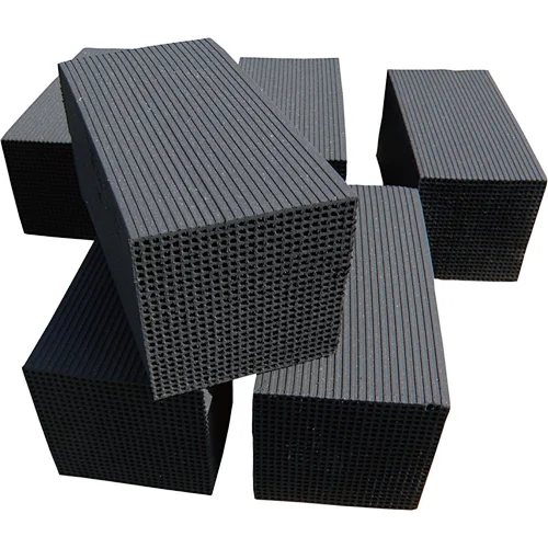 Honeycomb activated carbon filter