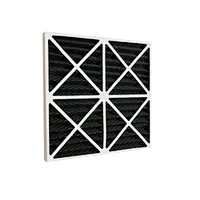 Activated carbon pleated filter