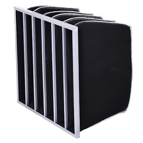 Activated carbon bag filter