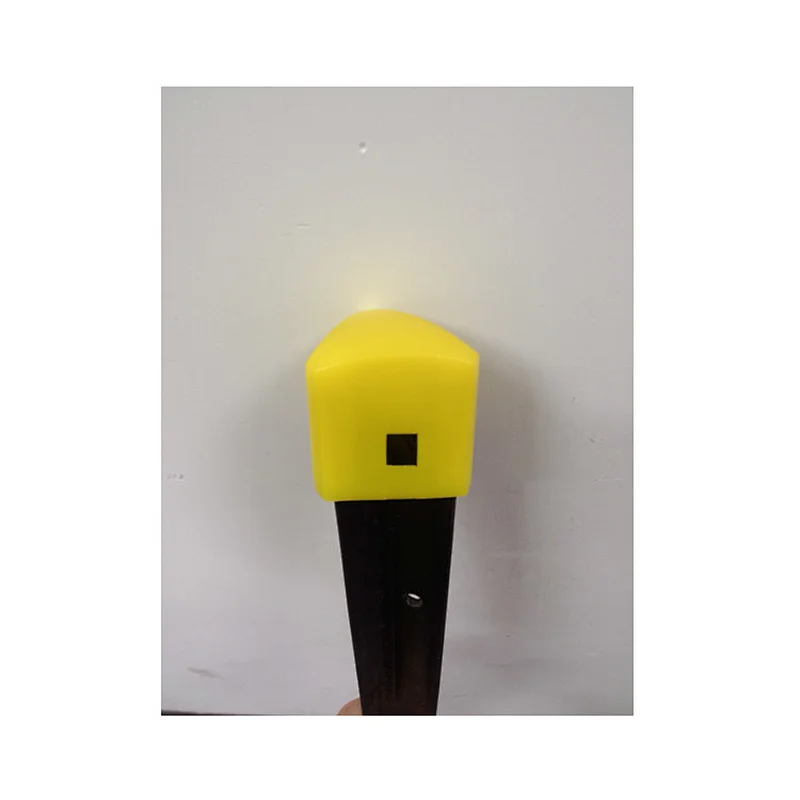Hot Sale Bright Yellow Durable Star Picket-Caps for Protection