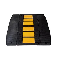60T Rubber Speed Hump Bump Modular Speed Humps 1000mm long Road Hump with Bolts