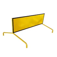 Australia Standard Widely Used Yellow Poweder Coating 1800x900mm Boxed Edge Sign