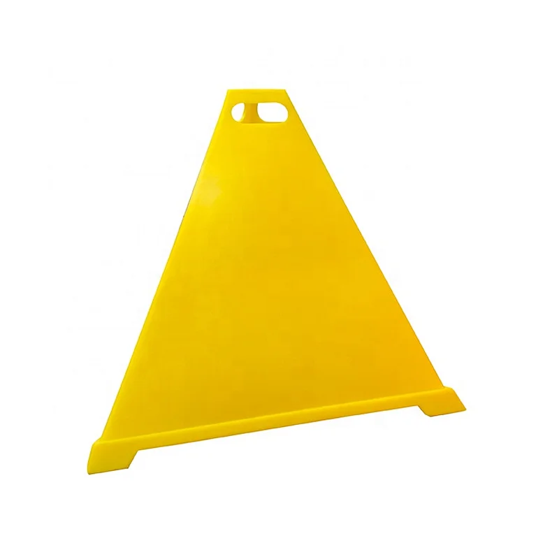 Widely Used PE 900mm White Pyramid Cone Traffic Safety Cone
