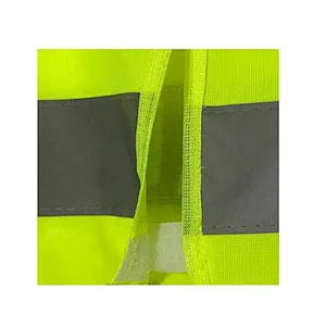 High Quality Knitted Fabric Orange Safety Vest With 3 Pcs Reflective 680x640mm Safety Reflective Vest