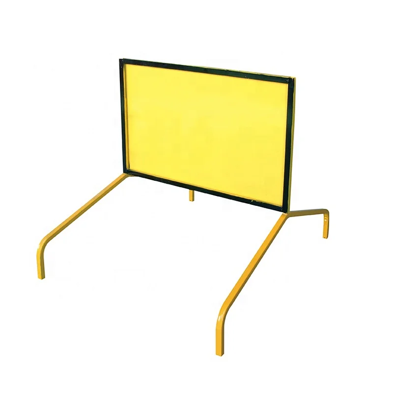 Australia Standard Yellow Poweder Coating 1200x600mm With Black Broder Aluminium Boxed Edge Sign