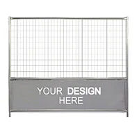 Widely Used Pre-galvanized Customized Temporary Fencing With Base