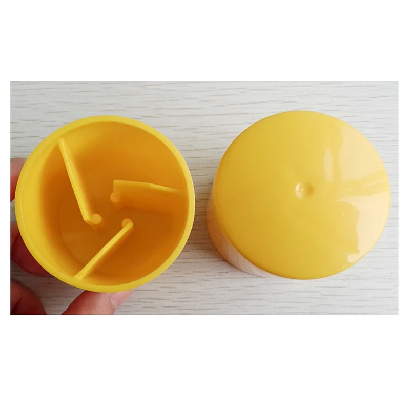 Bright Yellow Durable Star Picket Protection PostCap