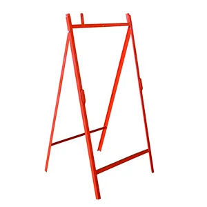 Outdoor A Frame Sign Metal Powder Coating Freestanding Sign Stand 610(W)x1220(H)mm A Stand Display Sign Frame