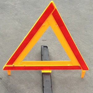 DOT Approved Reflective Emergency Warning Triangle with FMVSS-125