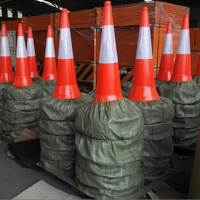 Cheap 750mm Height Orange Safety Road PE Traffic Cone  for Europe
