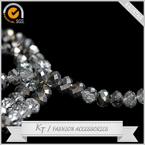Wholesale crystal round rondelle bicone beads