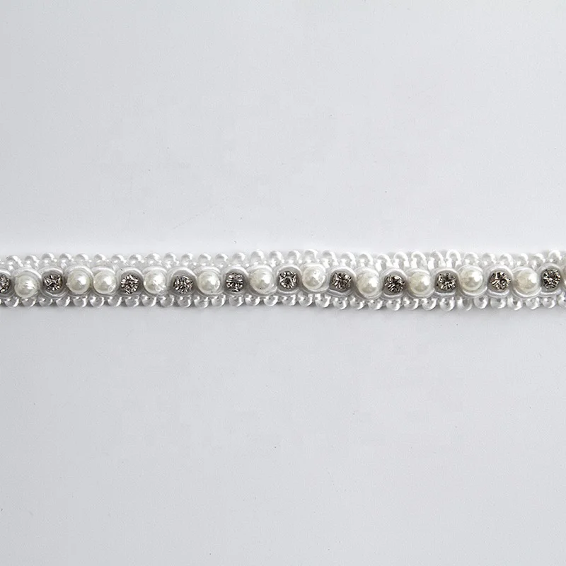 beaded trim in trimming beaded lace trim with pearls
