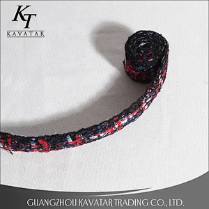 New arrival 2.5-3cm sequin polyester ribbon for ethnic clothing accessories