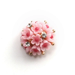Fashionable rhinestone garment accessories buttons Copper buttons coat garment buttons