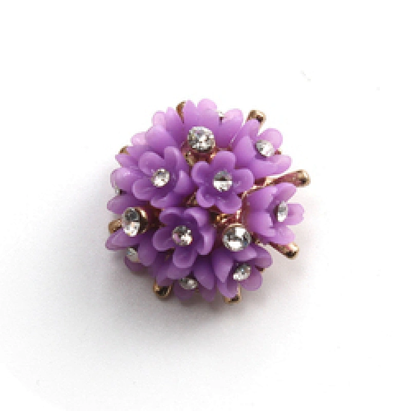 Fashionable rhinestone garment accessories buttons Copper buttons coat garment buttons