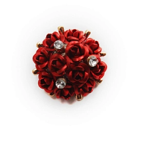 Fashionable rhinestone garment accessories buttons Copper buttons coat garment buttons