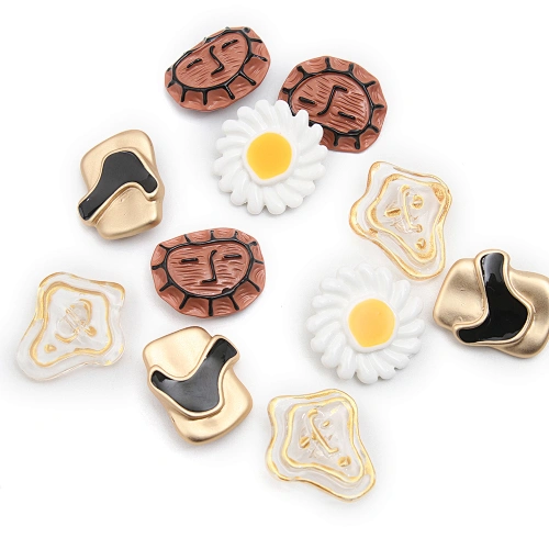 wholesale dress buttons ,European and American style clothing button down tops crystal clothing accessories