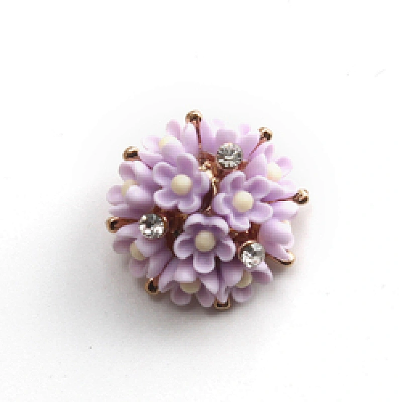 Fashionable rhinestone garment accessories buttons Copper buttons coat garment buttons