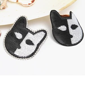 wholesale applique designer badges patches cloth stickers Sew on for clothing accessories decoration 3D patch sequin patch