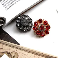 European and American style clothing rhinestone buttons new rhinestone buttons crystal pearl clothing accessories wholesale butt