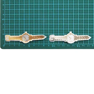 wholesale  designer badges patches cloth stickers Sew on for clothing accessories decoration 3D patch rhinestone sequin patch