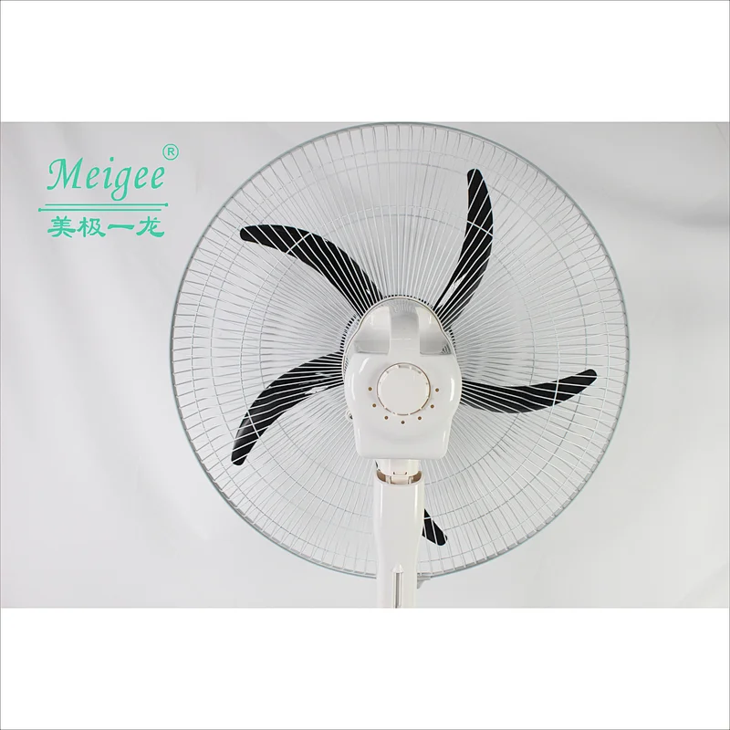 18inches rechargeable batteries ac/dc power supply  stand fan
