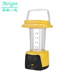 Multi-functional rechargeable solar camp lamp, emergency lamp, 360 degree illumination strong light lantern