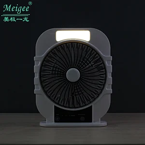 8 INCH RECHARGEABLE LED TABLE FAN