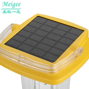 Multi-functional rechargeable solar camp lamp, emergency lamp, 360 degree illumination strong light lantern
