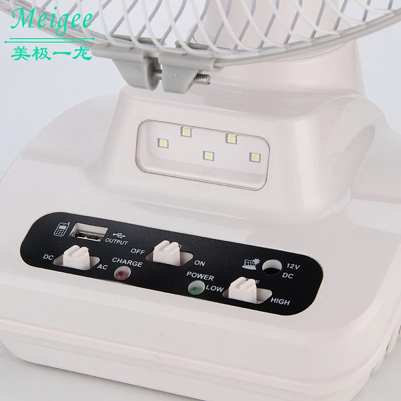 Manufacturers direct sale student household mini fan portable charging emergency table lamp fan