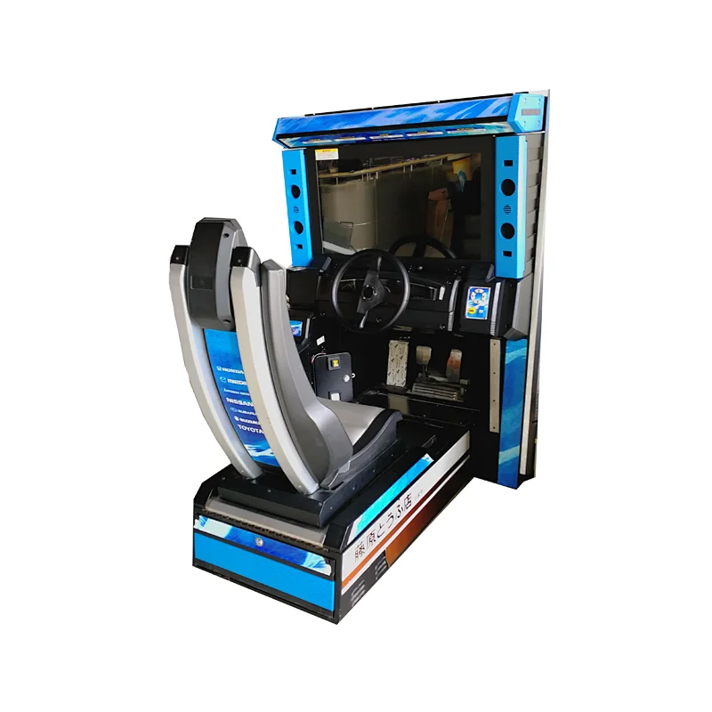 arcade racing car coin machine