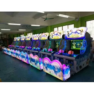 crazy water shooting arcade game machine