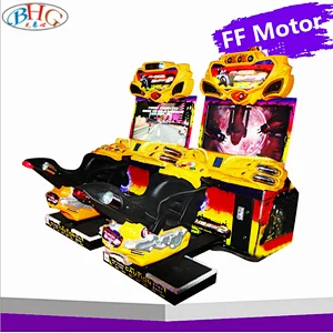 simulator racing car game machine