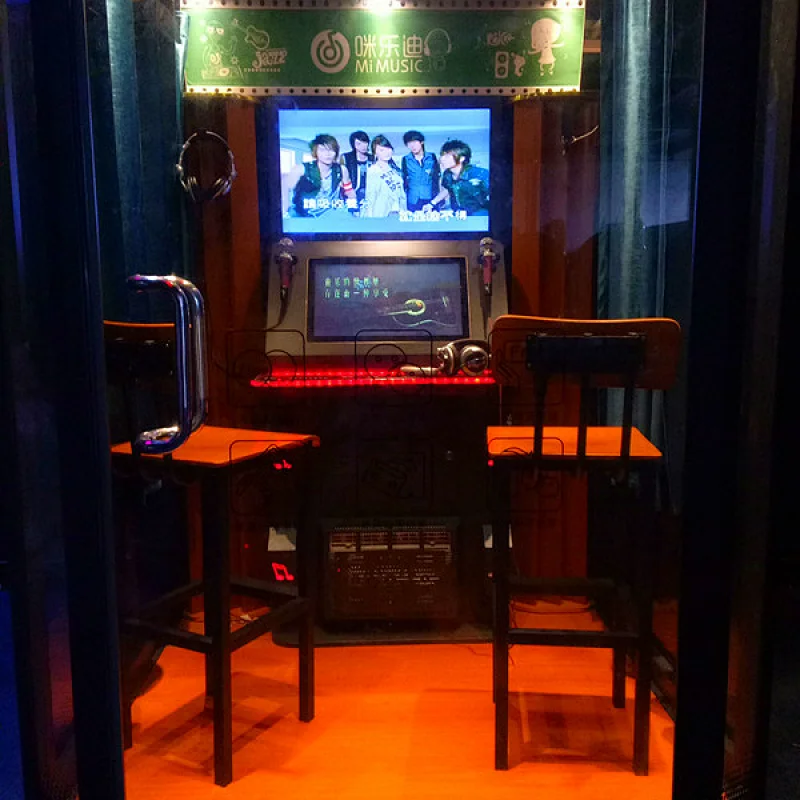 mini self help ktv booth