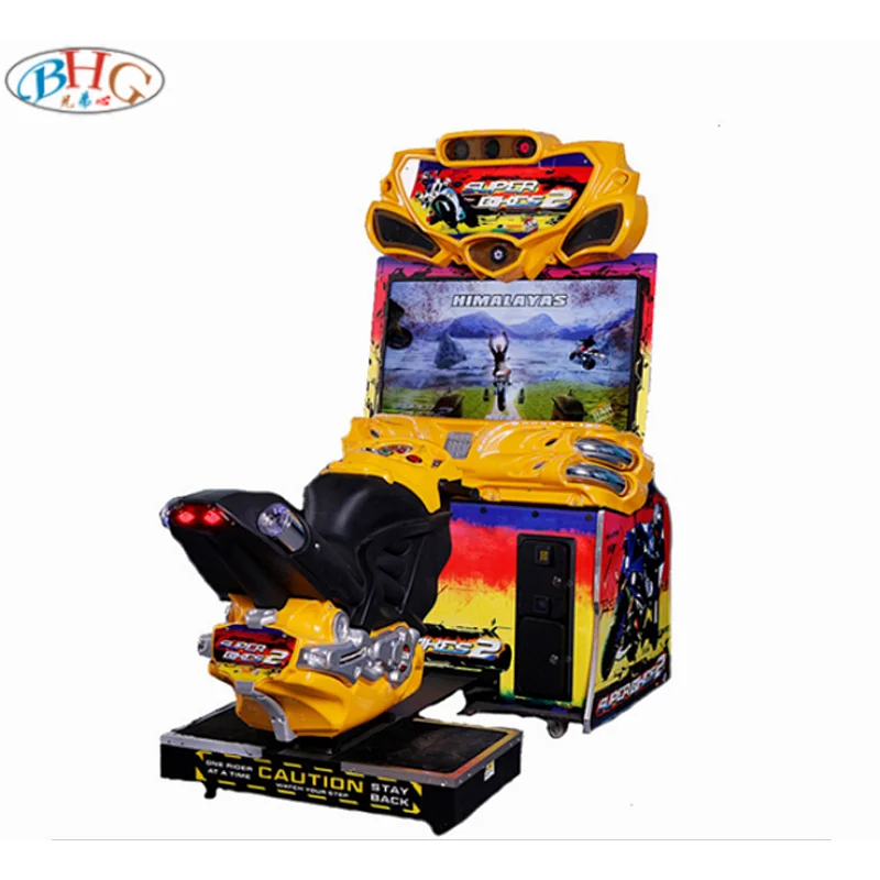 simulator racing car game machine